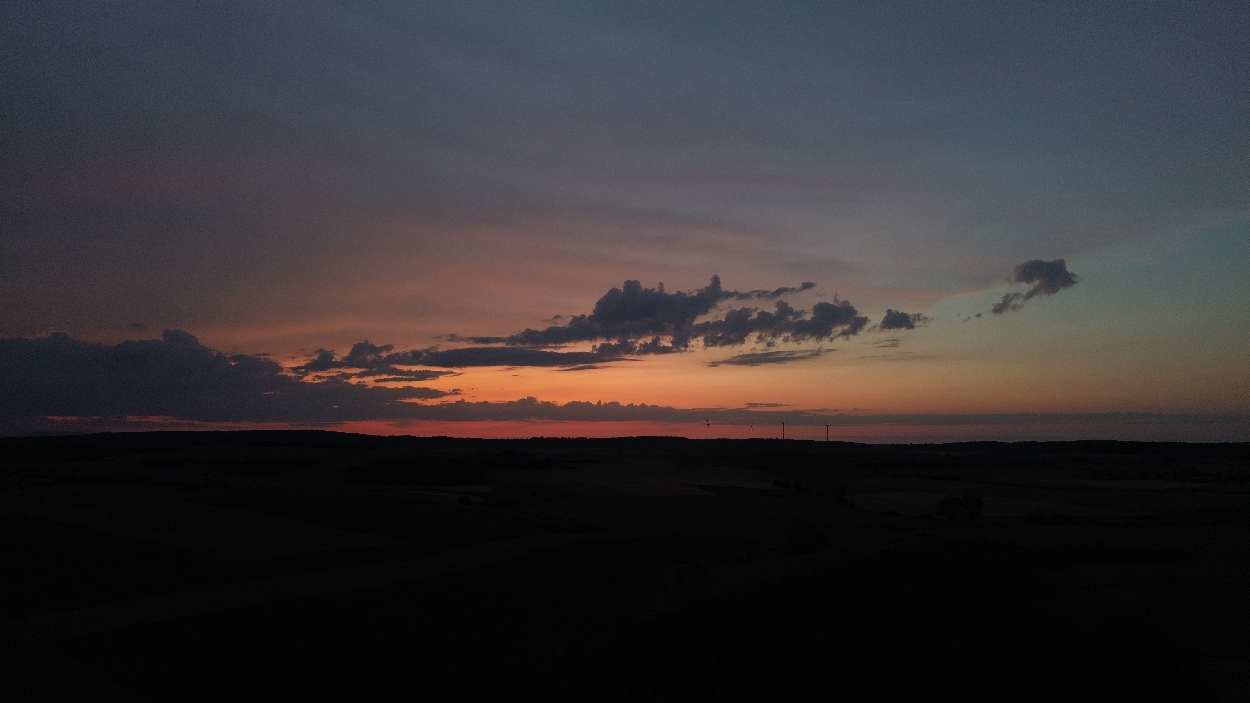 Stille kurz vor der Nacht
